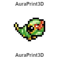 Caterpie · Three-Quarter preview