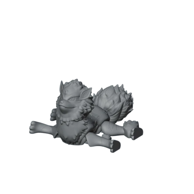 Articulating Arcanine preview