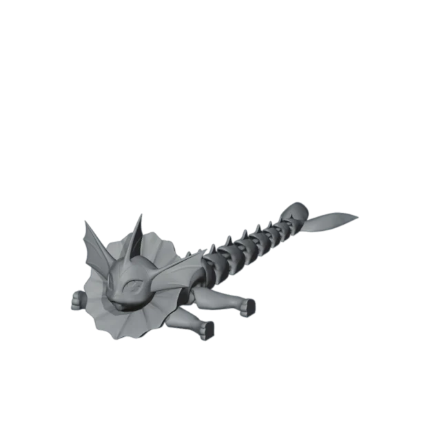 Articulating Vaporeon preview
