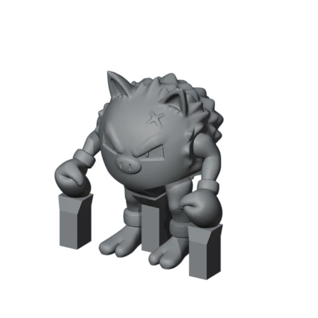 Articulating Primeape Supported preview