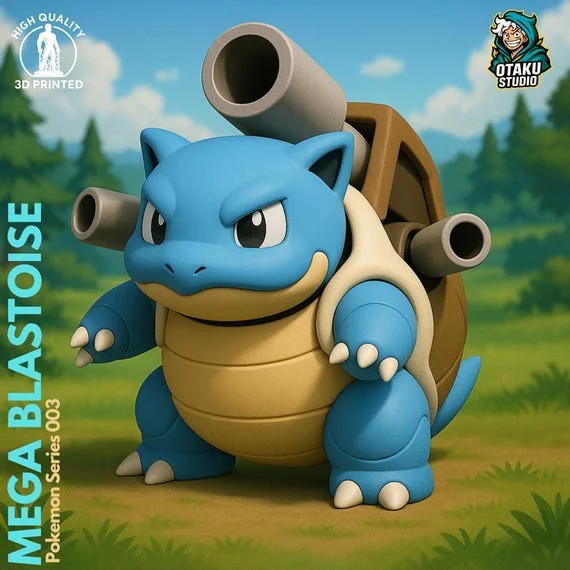 Mega Blastoise STL
