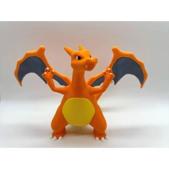 Charizard 3D printed multicolor Pokemon STL figure